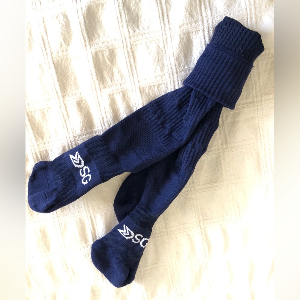 DSG dark blue athletic socks Men Medium